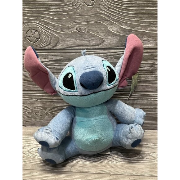 Disney Stitch 9" Plush Sitting Stuffed Animal Licensed Disney Lilo & Stitch - Picture 1 of 8